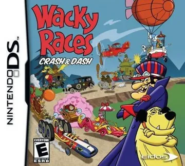 Wacky Races - Crash & Dash (USA) (En,Fr,De,Es,It) box cover front